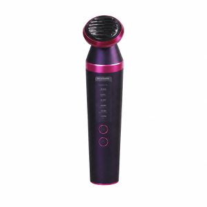 Smart V Face RF Beauty Device Front View in Purple