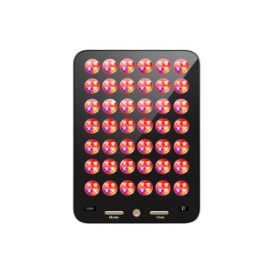 160 beads LED light therapy panel white background product shot