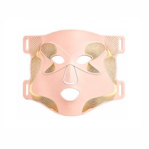 7‑Color silicone LED light therapy facial mask, red near‑infrared photon beauty mask for home facial skin rejuvenation