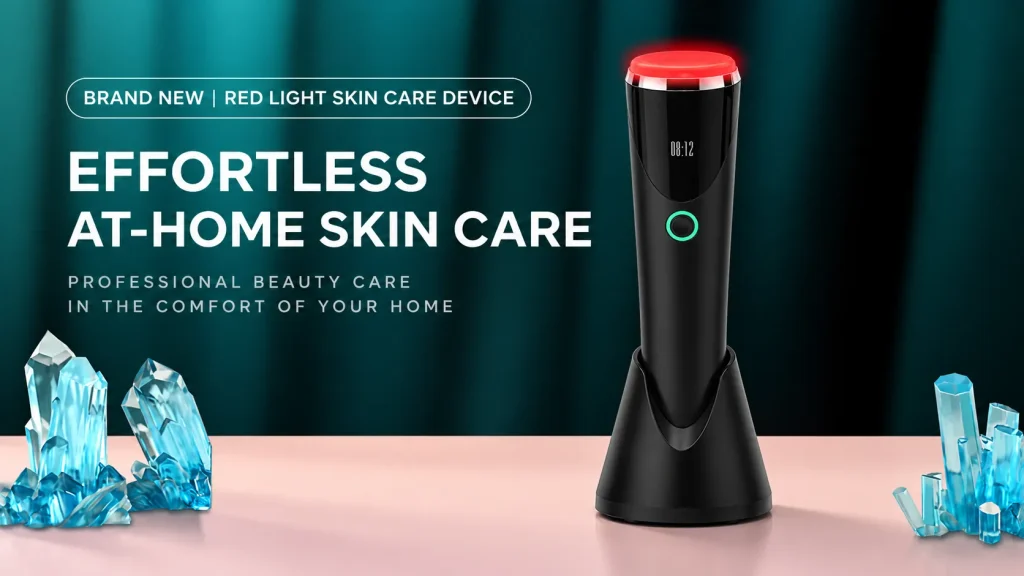 Handheld Red Light Skincare Device Home Beauty Instrument