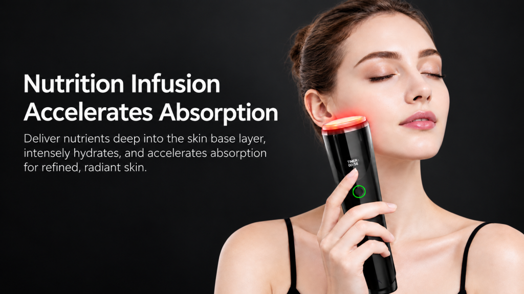 Nutrition Infusion Accelerates Absorption Red Light Beauty Device