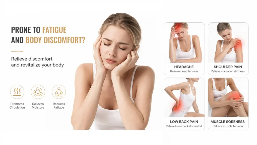 NUOMEIWEI NW-183 cupping massager relieves headache, shoulder pain, lower back pain and muscle soreness