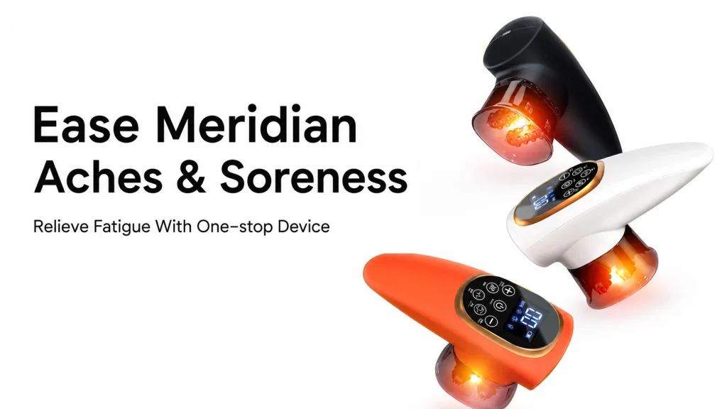 NUOMEIWEI NW-183 multifunctional scraping cupping massager eases meridian aches and soreness